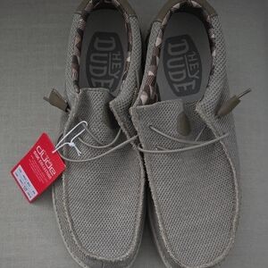 Hey Dude Gray Slip-Ons with Soft Lining and Casual Style